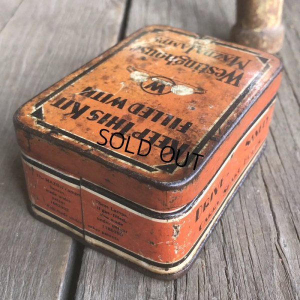 画像7: 30s Vintage Can Westinghouse MAZDA LAMP (B622)