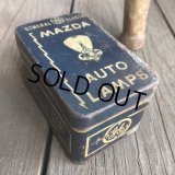 30s Vintage Mazda Auto Lamp General Electric GE Tin (B625) 