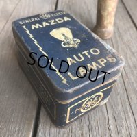 30s Vintage Mazda Auto Lamp General Electric GE Tin (B625) 