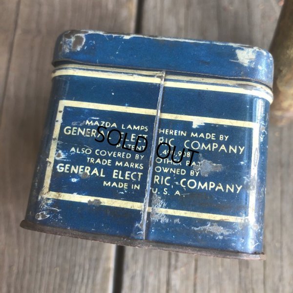 画像7: 30s Vintage Mazda Auto Lamp General Electric GE Tin (B624) 