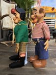 画像13: 50s Vintage Al Capp's Yokum family Mammy & Pappy Dogpatch Doll Set  53cm (B623)