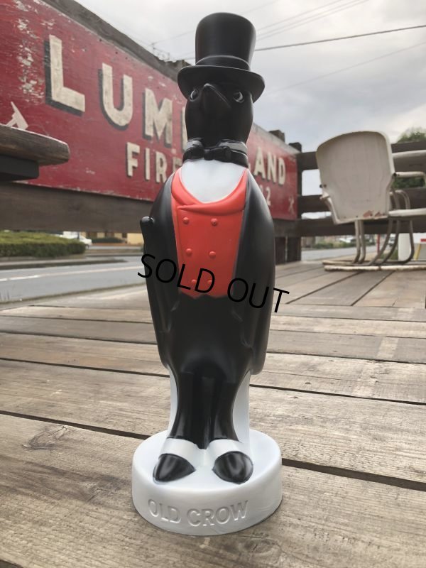 画像5: Vintage OLD CROW Kentucky Whiskey Vinyl Statue Large Size (T624)