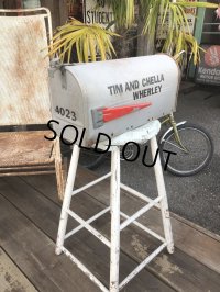 Vintage U.S.A Galvanized Steel US Mail Box (B629)