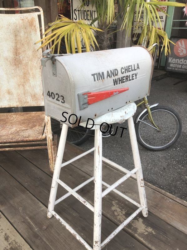 画像1: Vintage U.S.A Galvanized Steel US Mail Box (B629)