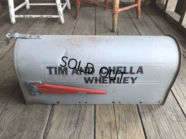 画像9: Vintage U.S.A Galvanized Steel US Mail Box (B629)