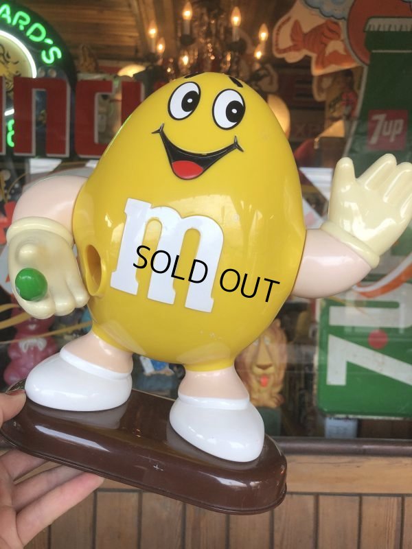 画像1: Vintage M&M's Dispenser Yellow (B636) 