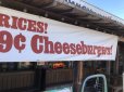 画像3: 80s Vintage Original McDonald's Hamburgers & Cheeseburgers Banner Sign (B641) 