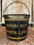 画像4: Vintage Dutch Boy Paint Pail Can 25 pound (B645)