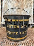 Vintage Dutch Boy Paint Pail Can 25 pound (B645)