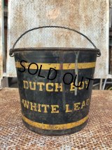 Vintage Dutch Boy Paint Pail Can 25 pound (B645)