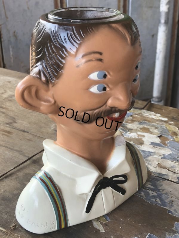 画像12: Vintage Drunk 4 Eyes Double Visioned Cup (B644)