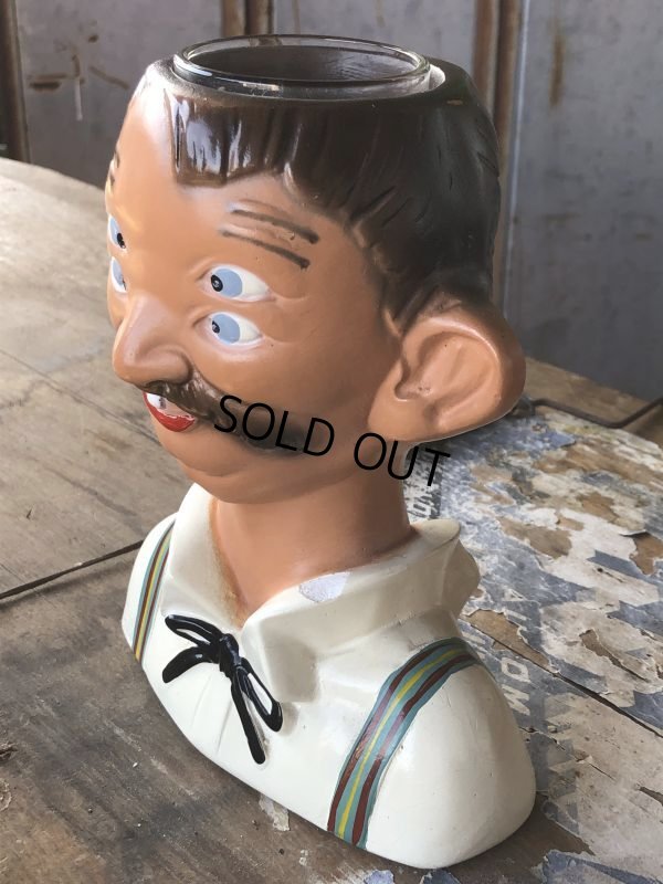 画像13: Vintage Drunk 4 Eyes Double Visioned Cup (B644)