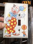 画像5: Vintage Clown Switch Plate (B647) (5)