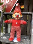 画像9: Vintage Musical Toy Clown Rubber Face Doll (B645)