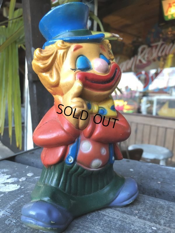 画像3: Vintage Clown Plastic Doll (B652)
