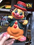 画像1: Vintage Clown Plastic Doll (B651) (1)
