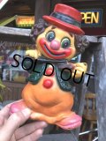 Vintage Clown Plastic Doll (B651)