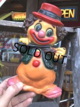 Vintage Clown Plastic Doll (B651)