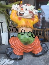 70s Vintage Homco Wall Deco Clown (B650)