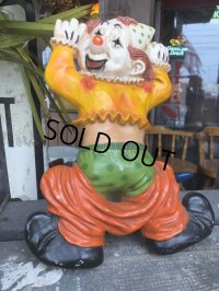 70s Vintage Homco Wall Deco Clown (B650)
