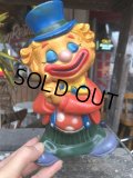 Vintage Clown Plastic Doll (B652)