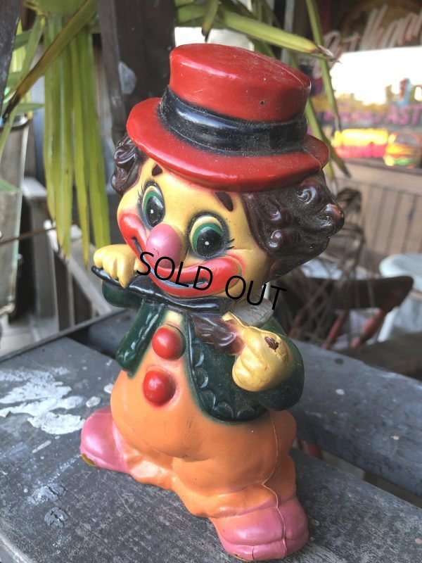 画像4: Vintage Clown Plastic Doll (B651)