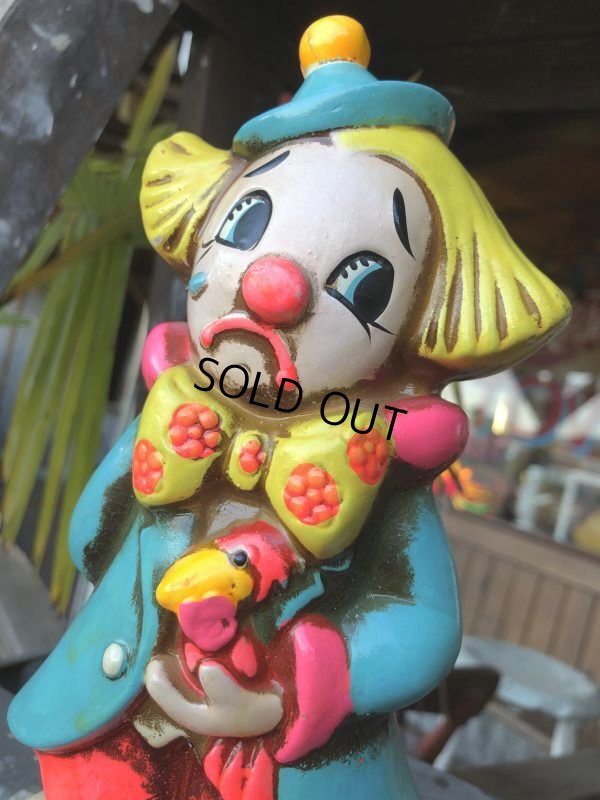 画像6: Vintage Two Face Circuc Hobo Clown Ceramic Bank (B653)