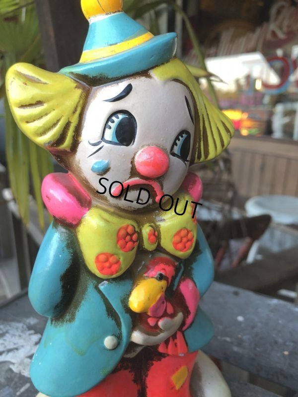 画像5: Vintage Two Face Circuc Hobo Clown Ceramic Bank (B653)
