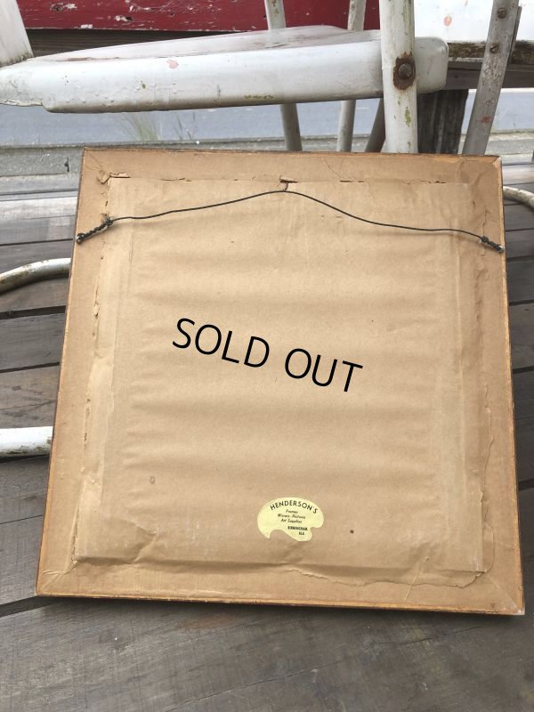 画像5: Vintage Clown cross-stitch W/Frame (B646)