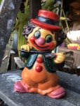 画像2: Vintage Clown Plastic Doll (B651) (2)
