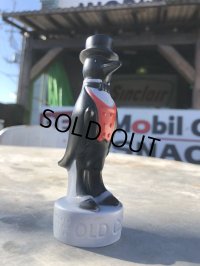 Vintage OLD CROW Kentucky Whiskey Vinyl Statue Small Size (T654)