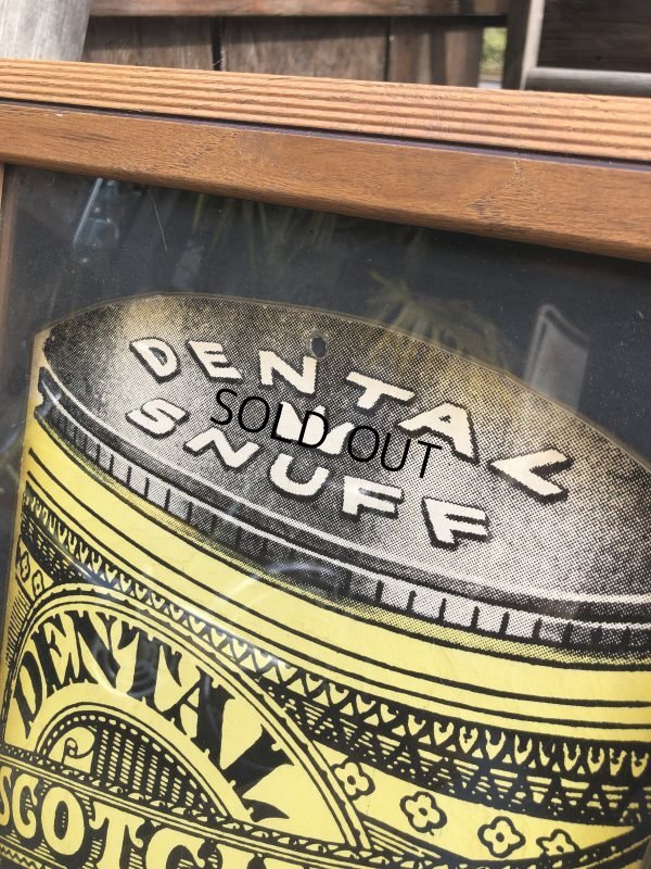 画像3: 30s Vintage Dental Scotch Snuff Chewing Tobacco Sign (T656)