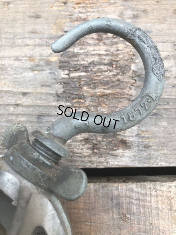 画像7: 30s Vintage Industrial Hanging Trouble Work Lamp Light (661)