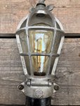 画像12: 30s Vintage Industrial Hanging Trouble Work Lamp Light (661)