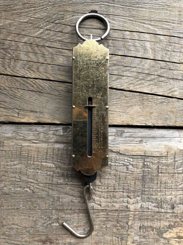 画像1: Vintage Pocket Balace Hanging Scale (B659)