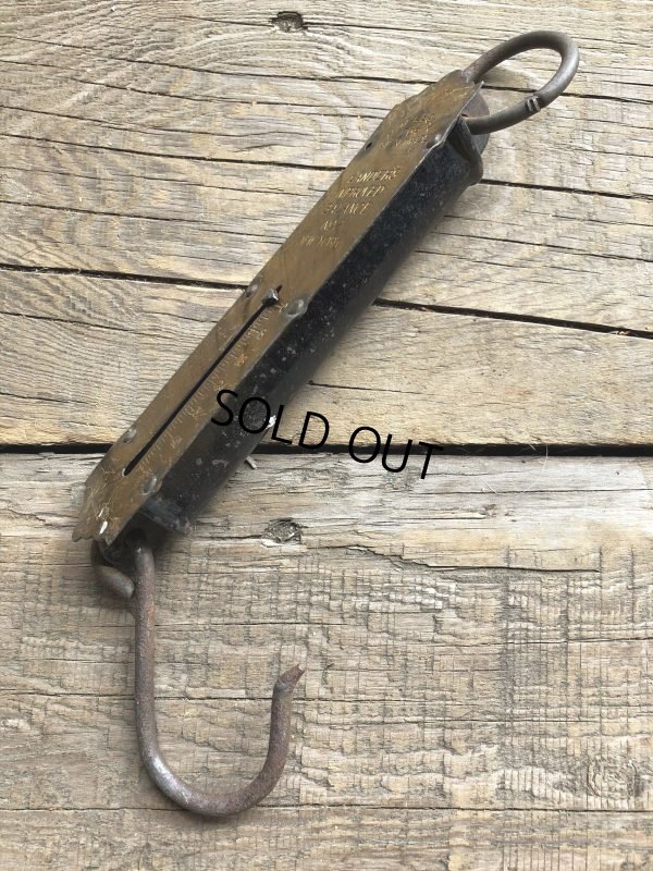 画像7: Vintage Pocket Balace Hanging Scale (B658)