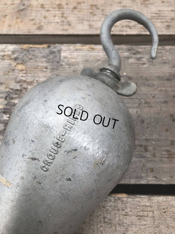 画像6: 30s Vintage Industrial Hanging Trouble Work Lamp Light (661)