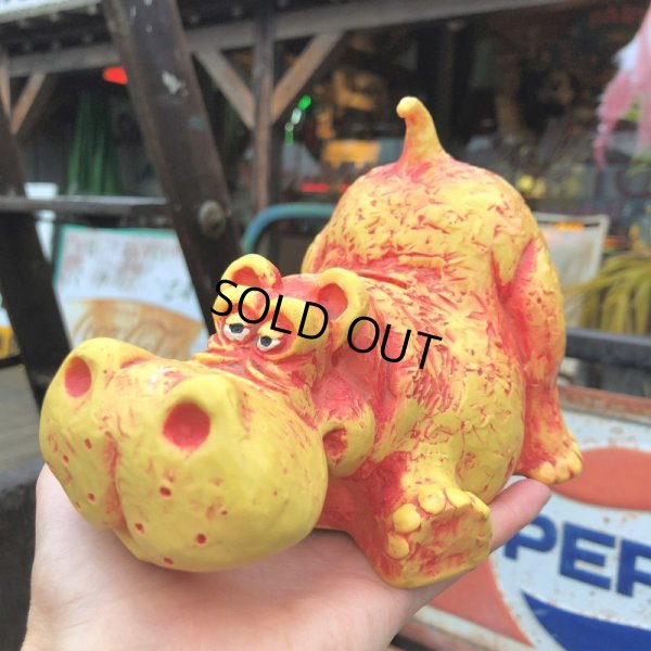 画像10: 70s Vintage Royalty Industries Hippo Coin Bank (B663) 