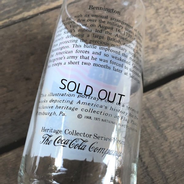 画像3: 70s Vintage Coca Cola Heritage Glass Bennington (G027)