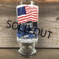 70s Vintage Heritage Glass The Flag of USM (G025) 　