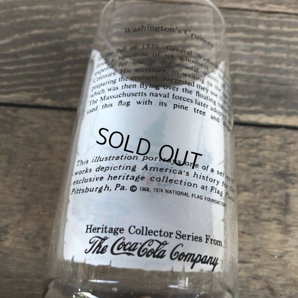 画像3: 70s Vintage Coca Cola Heritage Glass Washington's Cruisere (G035) 　