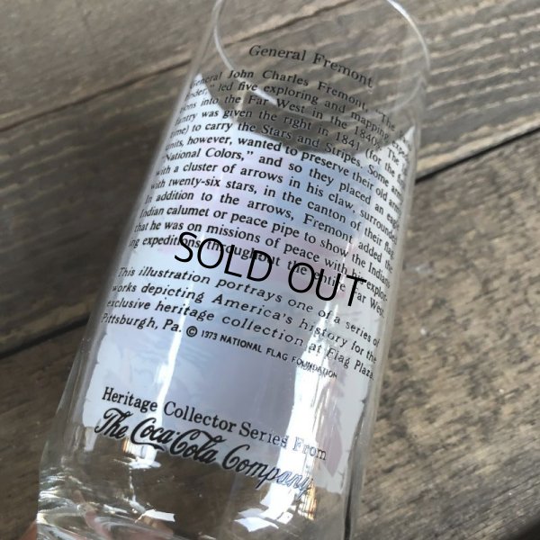 画像3: 70s Vintage Coca Cola Heritage Glass General Fremont (G032) 　