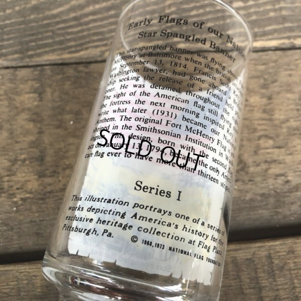 画像5: 70s Vintage Heritage Glass Star Spangled Banner (G023) 　