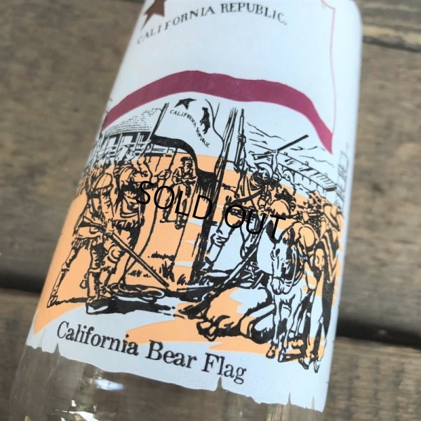 画像6: 70s Vintage Coca Cola Heritage Glass California Bear Flag (G026) 　