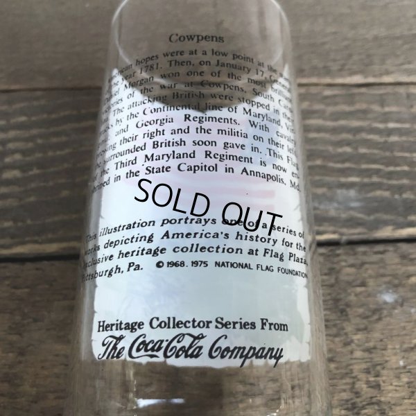 画像3: 70s Vintage Coca Cola Heritage Glass Cowpens (G039) 　