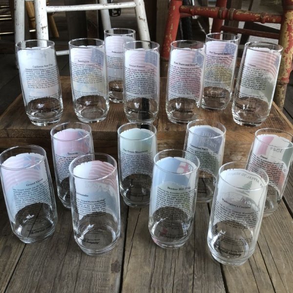 画像9: 70s Vintage Coca Cola Heritage Glass Promontory Point (G033)