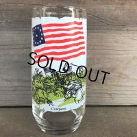 70s Vintage Coca Cola Heritage Glass Cowpens (G039) 　