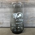 画像1: 70s Vintage BUGER SHEF Glass NFL DETROIT LIONS (G050) (1)