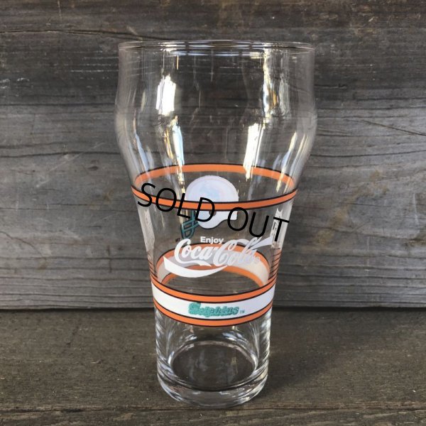 画像3: Vintage Coca Cola Glass NFL  Dolphins (G058)