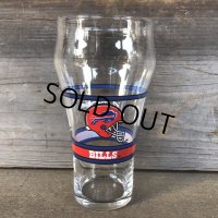 Vintage Coca Cola Glass NFL BILLS (G064)